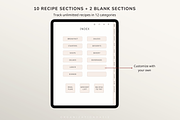 Digital Recipe Book for GoodNotes, a Templates & Theme by OrganizationOasisRo (Thumbnail 6 of 10)