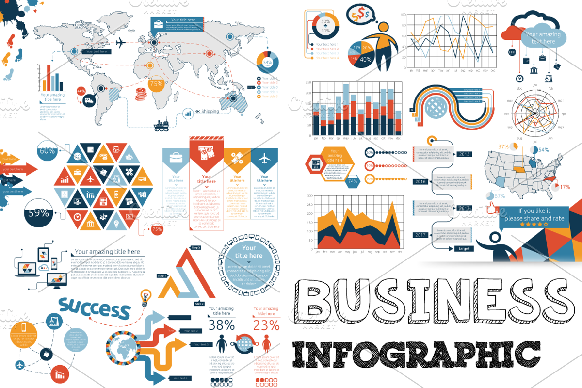 40% OFF Infographic Bundle, a Presentation Template by Infographic Paradise (Photo 3 of 5)