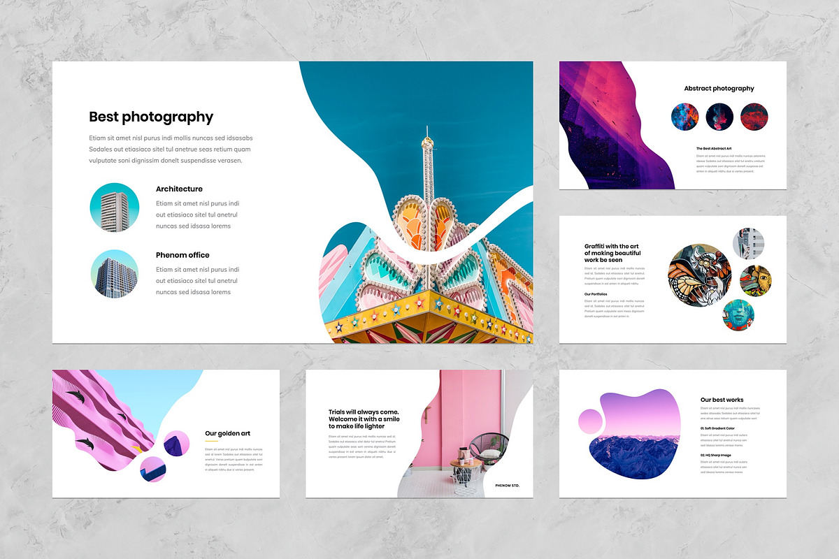 Creative Slides Presentation, a Presentation Template by Flat Icons