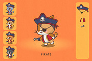 Cats in Costumes: Halloween Edition, an Illustration by Green Room Media (Thumbnail 20 of 27)