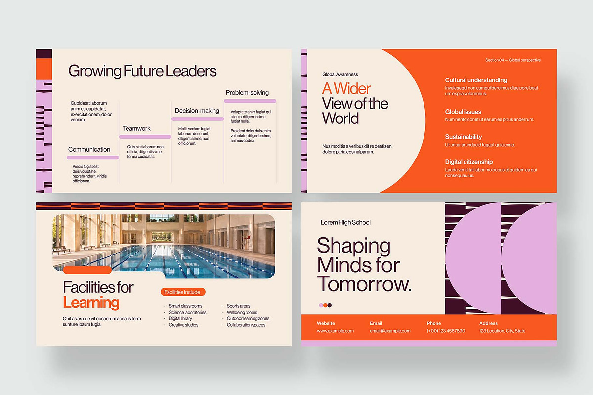 High School Prospectus Presentation, a Presentation Template by BrandPacks (Photo 6 of 7)