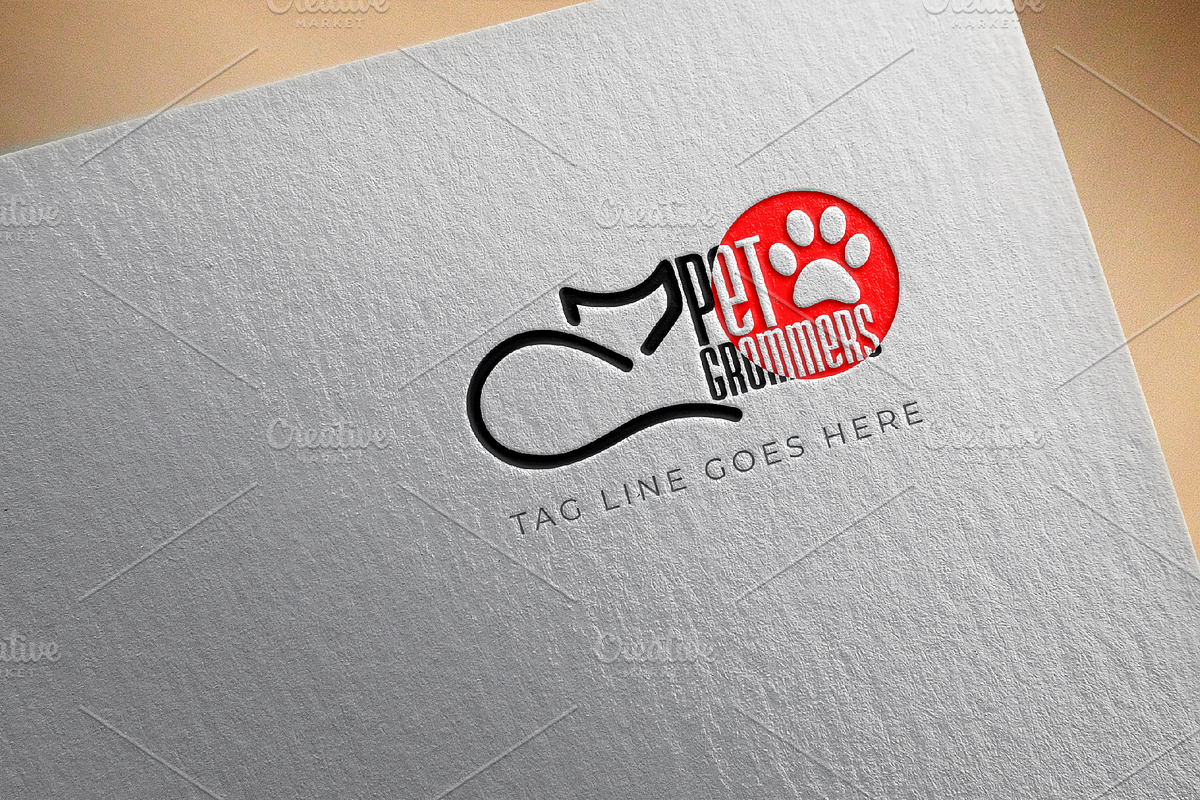 Pet Groomers Company Logo Template, a Branding & Logo Template by arslantanoli (Photo 2 of 3)