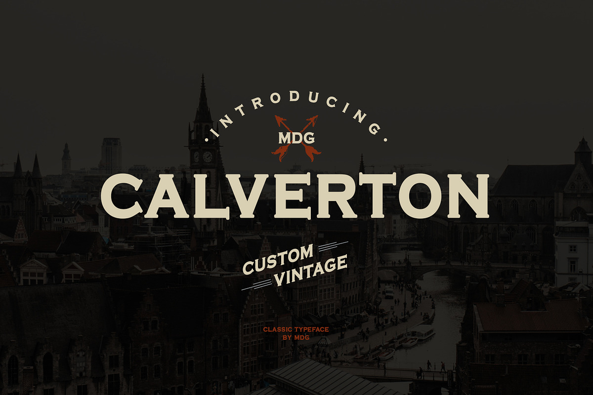 Calverton Font, a Handwritten Font by MDG (Photo 1 of 6)