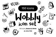 Hand-Drawn Doodle Icons Bundle, an Outline Icon by Creative Graphics (Thumbnail 1 of 16)