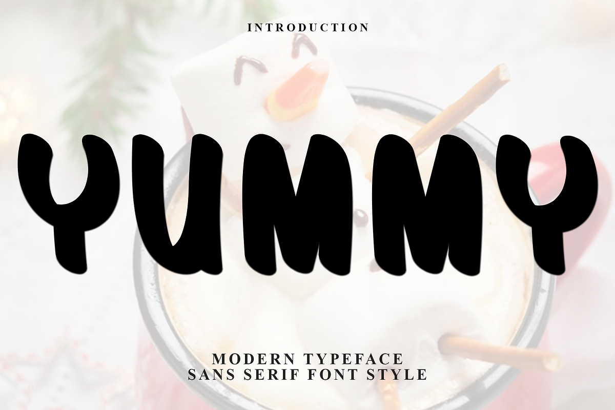 Yummy, a Script Font by FreshTypeINK (Photo 1 of 7)
