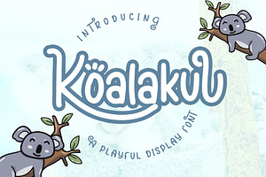Koalakuu - Playful Font, a Script Font by NTC Graphic