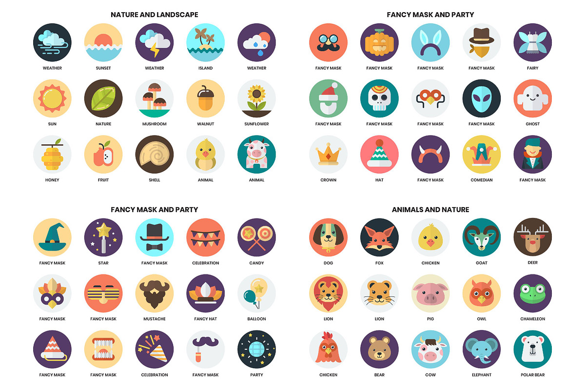 1155 PERFECT ICONS SET, an Outline Icon by Toonsteb (Photo 25 of 26)