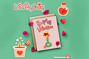 Lovely Day Digital Clip Art, a Seasonal Illustration by Cozy Cat Design (Thumbnail 3 of 3)