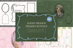 Hand Drawn Frames Bundle