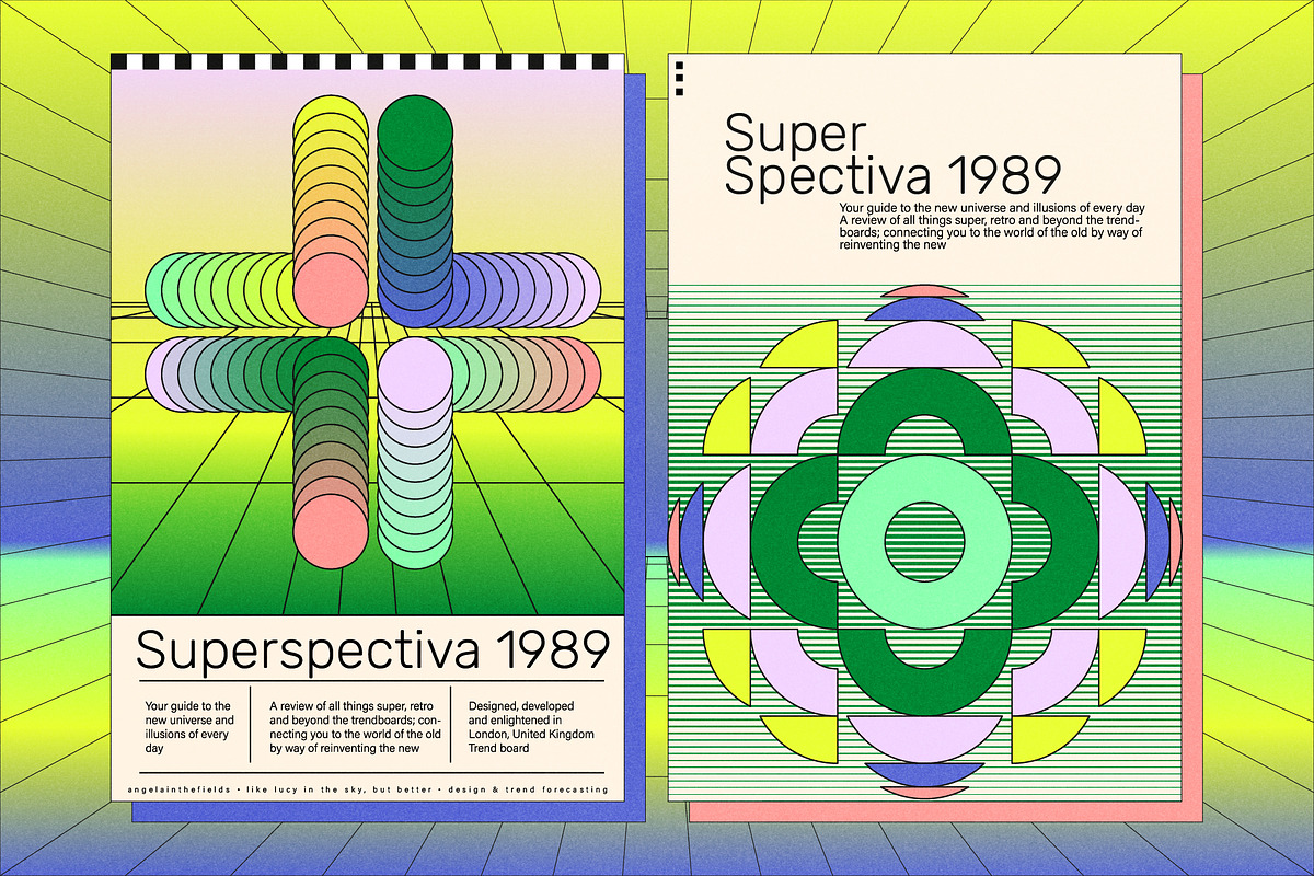 SuperSpectiva Retro Geo Clipart, an Object Graphic by angelainthefields (Photo 4 of 17)