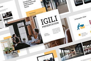 Igili : Shared Office Powerpoint, a Presentation Template by Punkl Camp