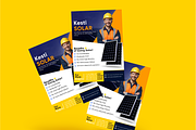 Solar Electrician Flyer Template, a Flyer Template by Soulfuldesignstudio (Thumbnail 2 of 4)
