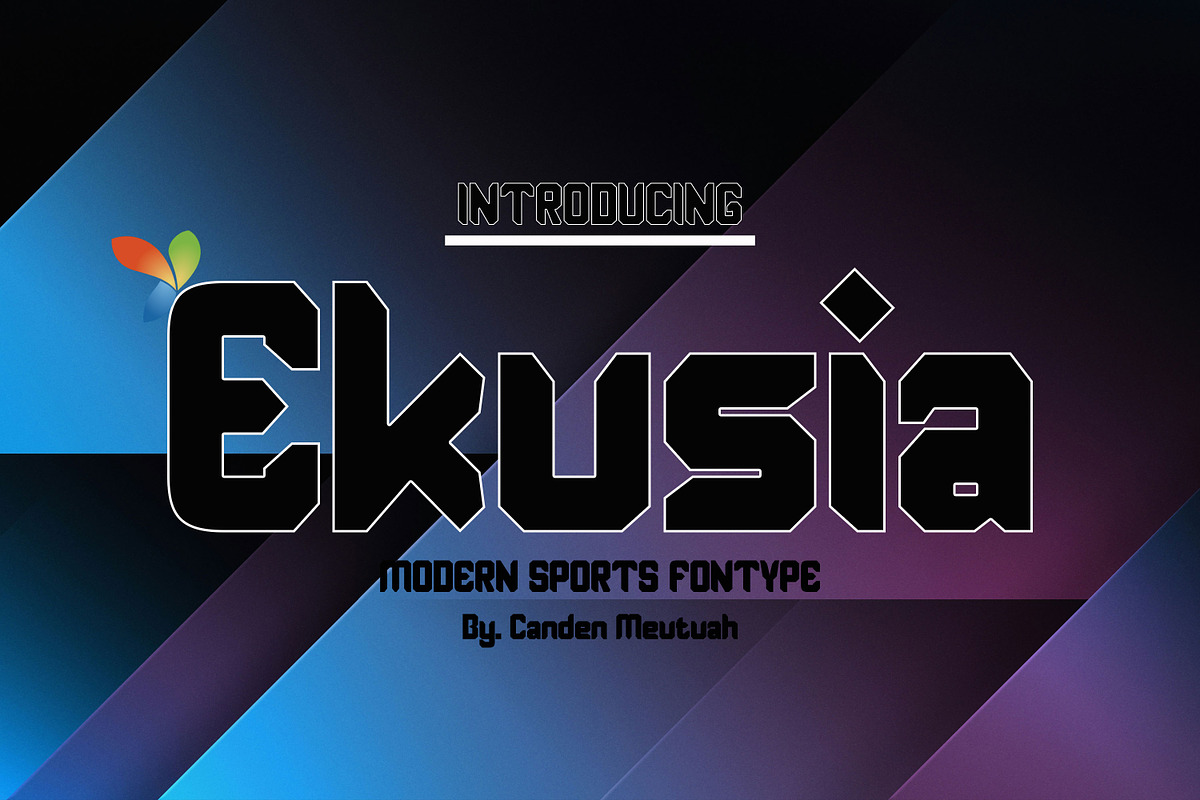 Ekusia, a Slab Serif Font by Canden Meutuah (Photo 1 of 7)