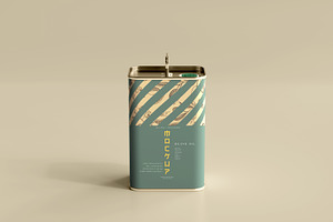 Oil Can Mockups