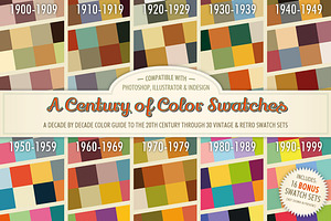 A Century of Color Swatches + Bonus, a Palette Add-On by The Artifex Forge