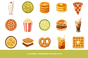 50 Gouache American Food Clipart, a Food Illustration by Luxe (Thumbnail 4 of 4)