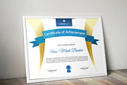 Certificate Word | PSD | AI, a Stationery Template by Curve Design (Thumbnail 4 of 4)