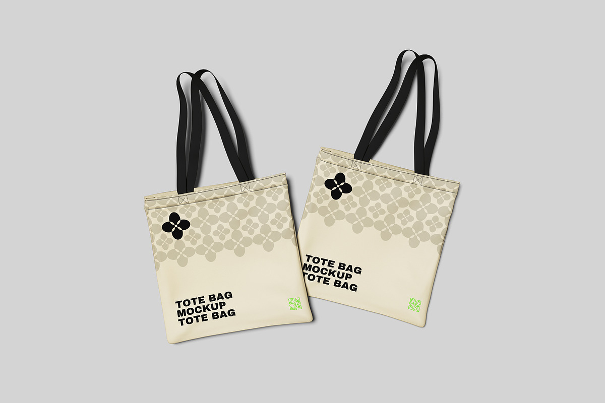 Tote Bag Mockup Tote Bag, an Advertising Mockup by AnasStudio (Photo 5 of 5)