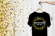Golden hearts collection, a Pattern Graphic by ekmelica (Thumbnail 4 of 12)
