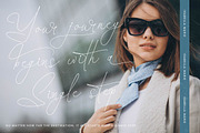 Santiago Portale Stylish Signature, a Script Font by stylishtype.co (Thumbnail 8 of 20)