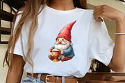 Watercolor Christmas Gnome Sublimati, an Illustration by CrexoraLab (Thumbnail 4 of 5)