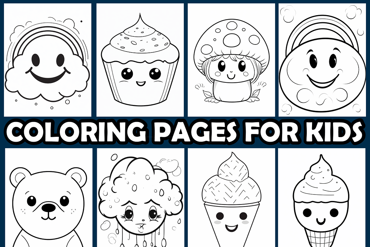 Beginner Kids Coloring Pages, an Animal Illustration by maggiesar (Photo 3 of 4)