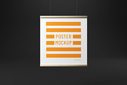 Poster / Art Mockup Set, a Print Template by professorinc (Thumbnail 4 of 6)
