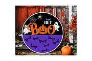 Halloween Round Door Sign Svg, an Object Graphic by Digi_Design_World (Thumbnail 7 of 9)