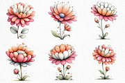 Whimsical Spring Daisy Flower Png, an Illustration by Craft Nest (Thumbnail 4 of 11)