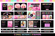 Pastel Neon Newsletter Templates, an Email Template by SunshineStudioBoutique (Thumbnail 5 of 8)