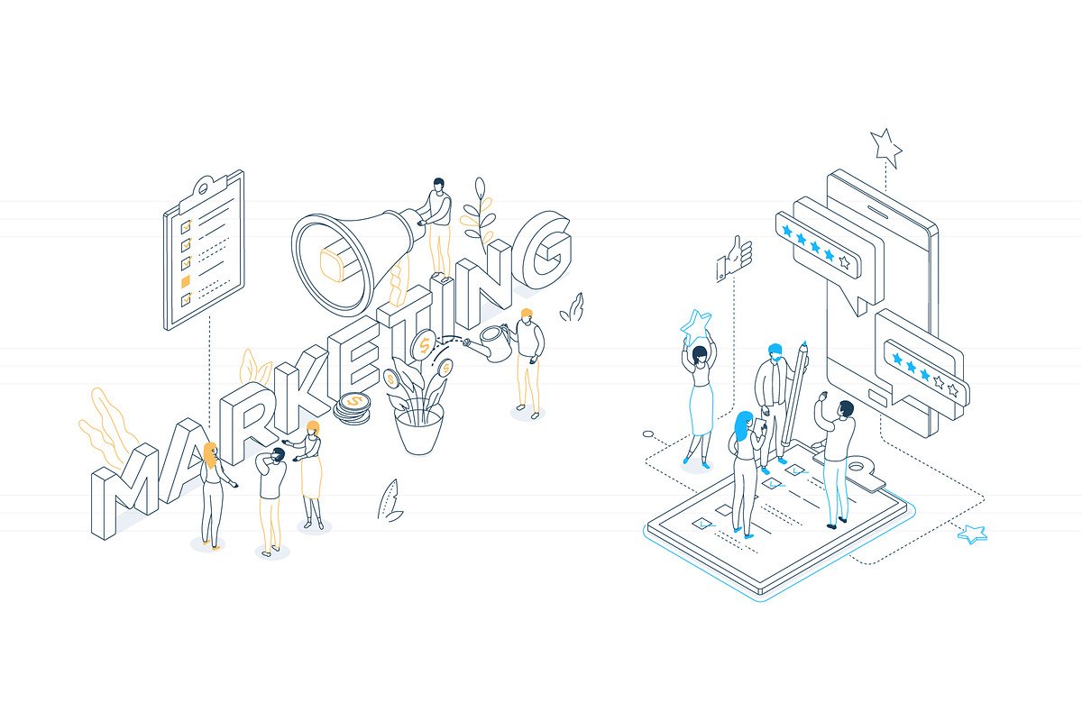 Technologies - Line Isometric Images, an iPhone Mockup by Boyko Pictures (Photo 10 of 14)