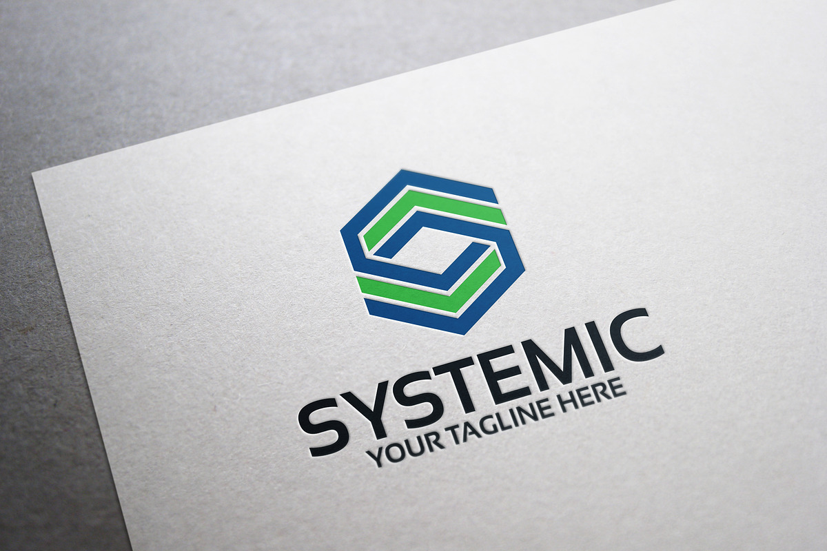 Systemic Logo, a Branding & Logo Template by Fitra Noor