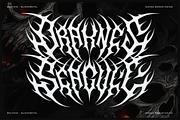 Malvoid | Black Metal Font, a Blackletter Font by Denustudios (Thumbnail 2 of 12)