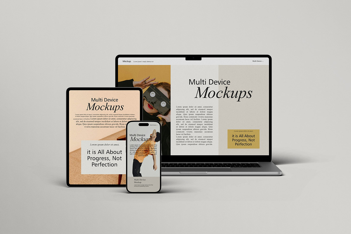 Multi Device Mockups, a Wearable Device Mockup by Tahtagraphic (Photo 4 of 10)