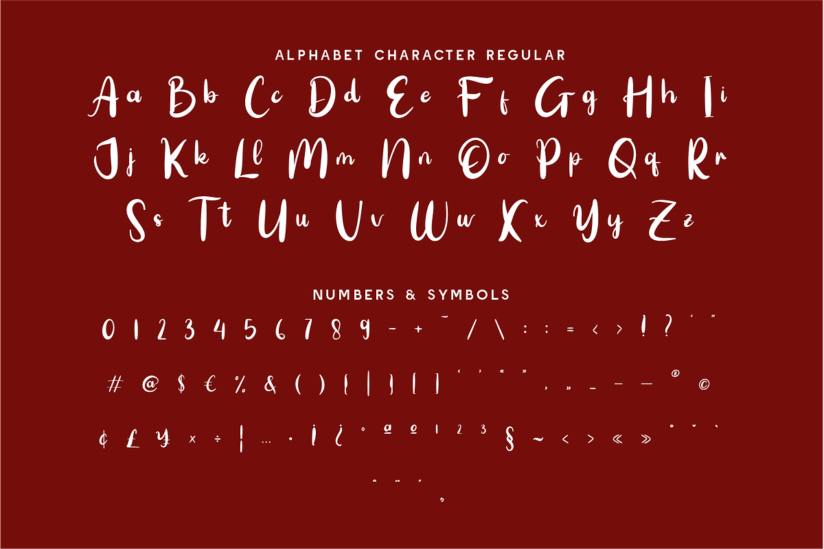Marvelya Cherie - Brush Calligraphy, a Handwritten Font by Indotype Foundry (Photo 6 of 10)
