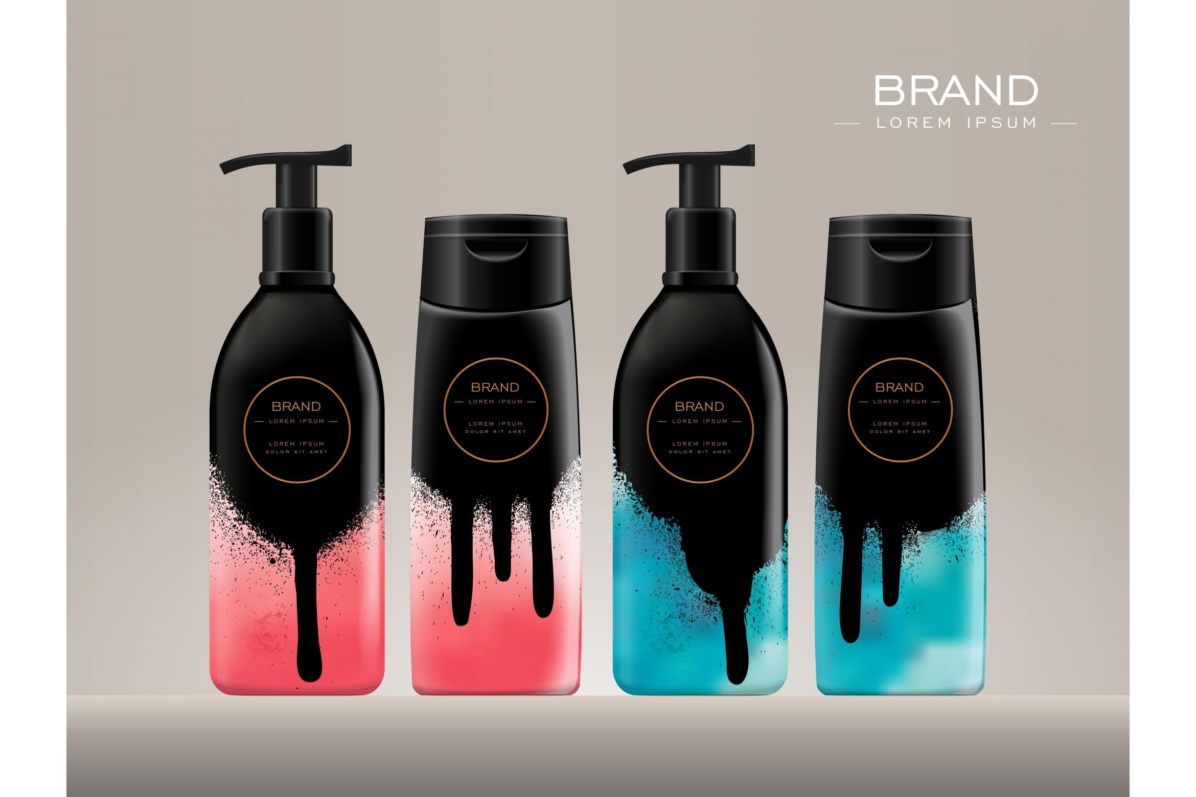 Cosmetic package template design, a Cups & Container Mockup by ...