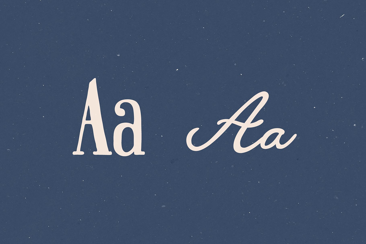 Salt Blue; Romantic Font Duo, a Font by Eko Bimantara (Photo 4 of 14)