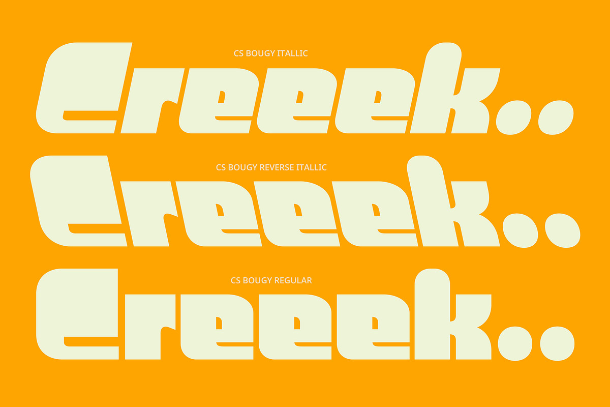 CS Bougy – Y2K Font, a Sans Serif Font by Craft Supply Co. (Photo 3 of 8)