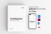 Architecture | Canva, Word & Indd, a Brochure Template by obayes (Thumbnail 1 of 18)
