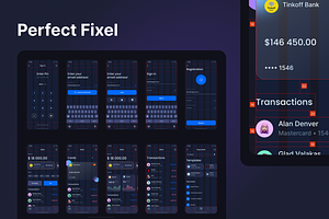 Crypto, Banking And Finace UI Kit