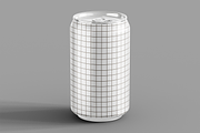 Drink Tin Can Mockup, a Packaging Mockup by Muhazdinata (Thumbnail 4 of 8)
