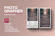 Photographer Business Card, a Business Card Template by Marvel (Thumbnail 1 of 5)