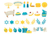 Hanukkah Clipart, a Seasonal Illustration by SugarPickle Clip Art (Thumbnail 4 of 4)