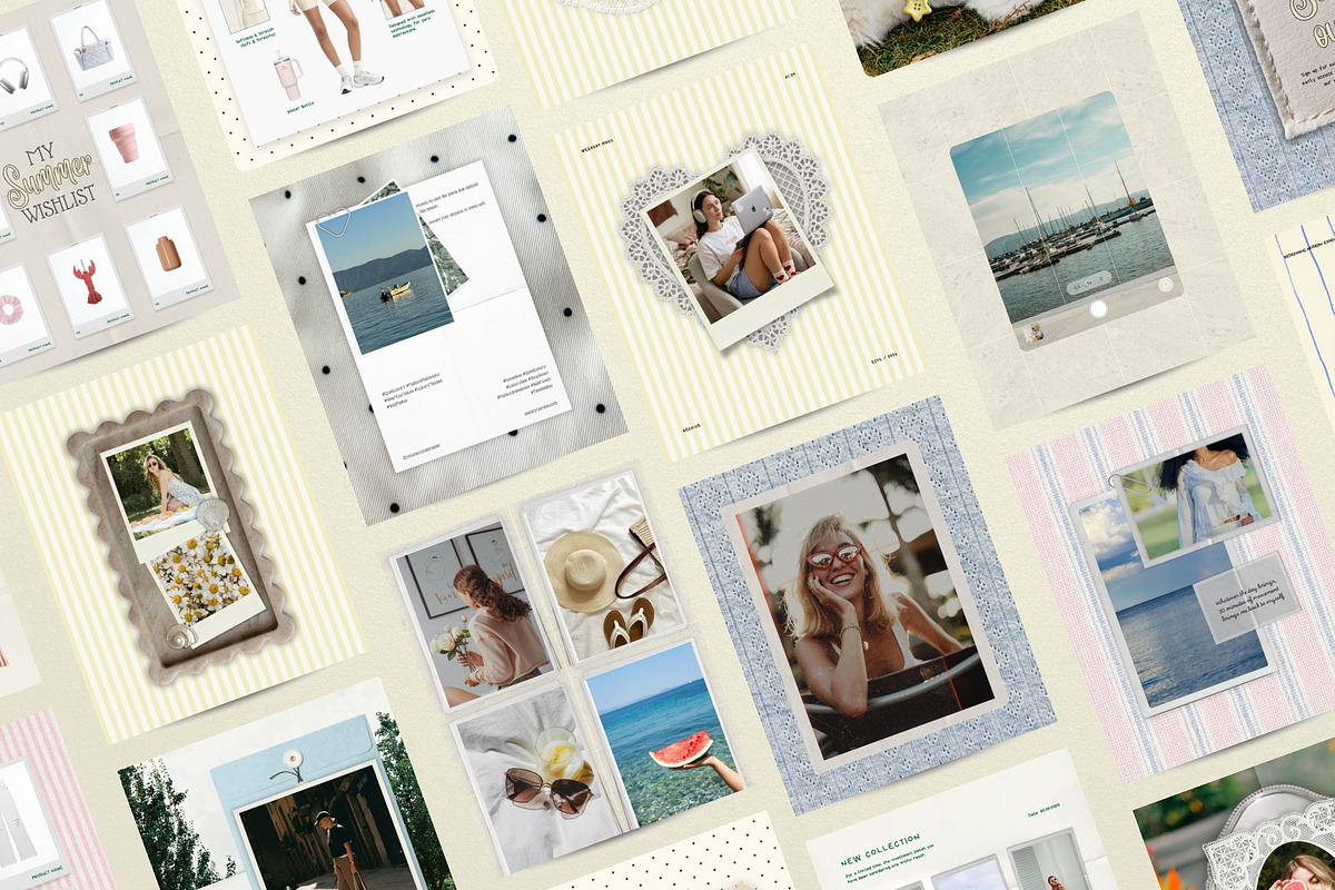 Aesthetic Digital Diary Canva Kit, a Social Media Template by Pani Temp. (Photo 2 of 16)