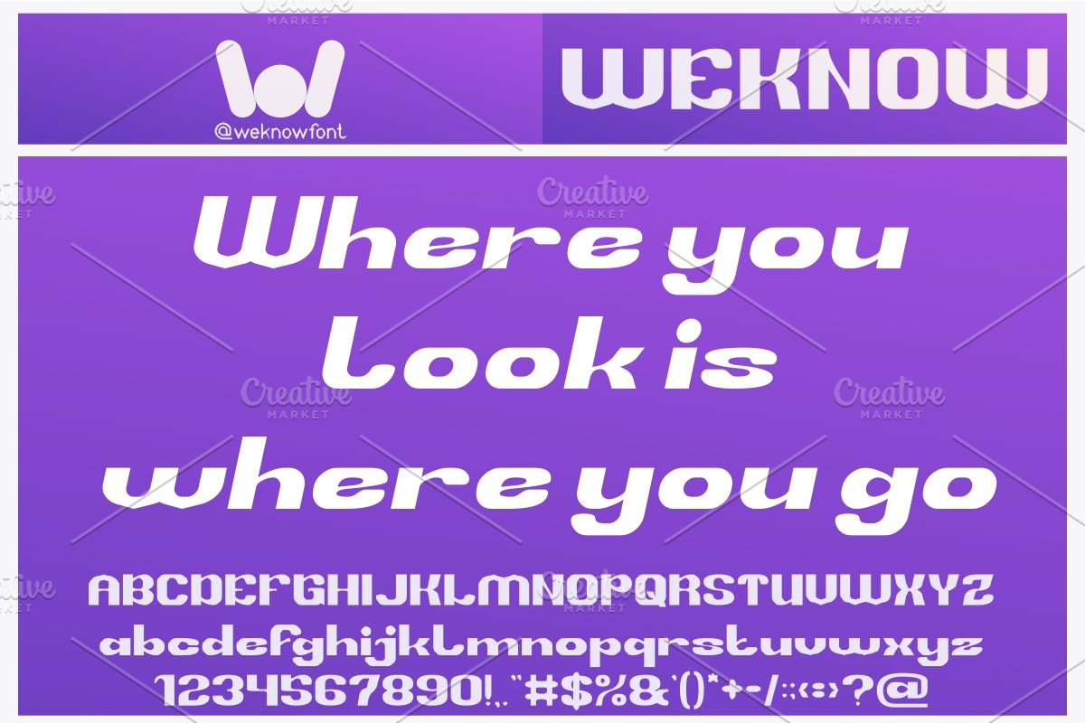 Affluent font, a Sans Serif Font by weknow (Photo 3 of 8)