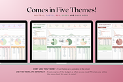 Standard Biweekly Budget - Red, a Templates & Theme by The Creative Plans co (Thumbnail 2 of 10)