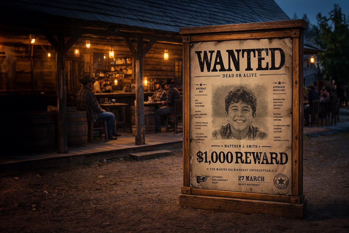 Vintage Wanted Poster Template, a Poster Template by BrandPacks (Photo 3 of 6)