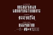 Theqiez Blackletter Display Font, a Blackletter Font by Maulana Creative (Thumbnail 4 of 7)
