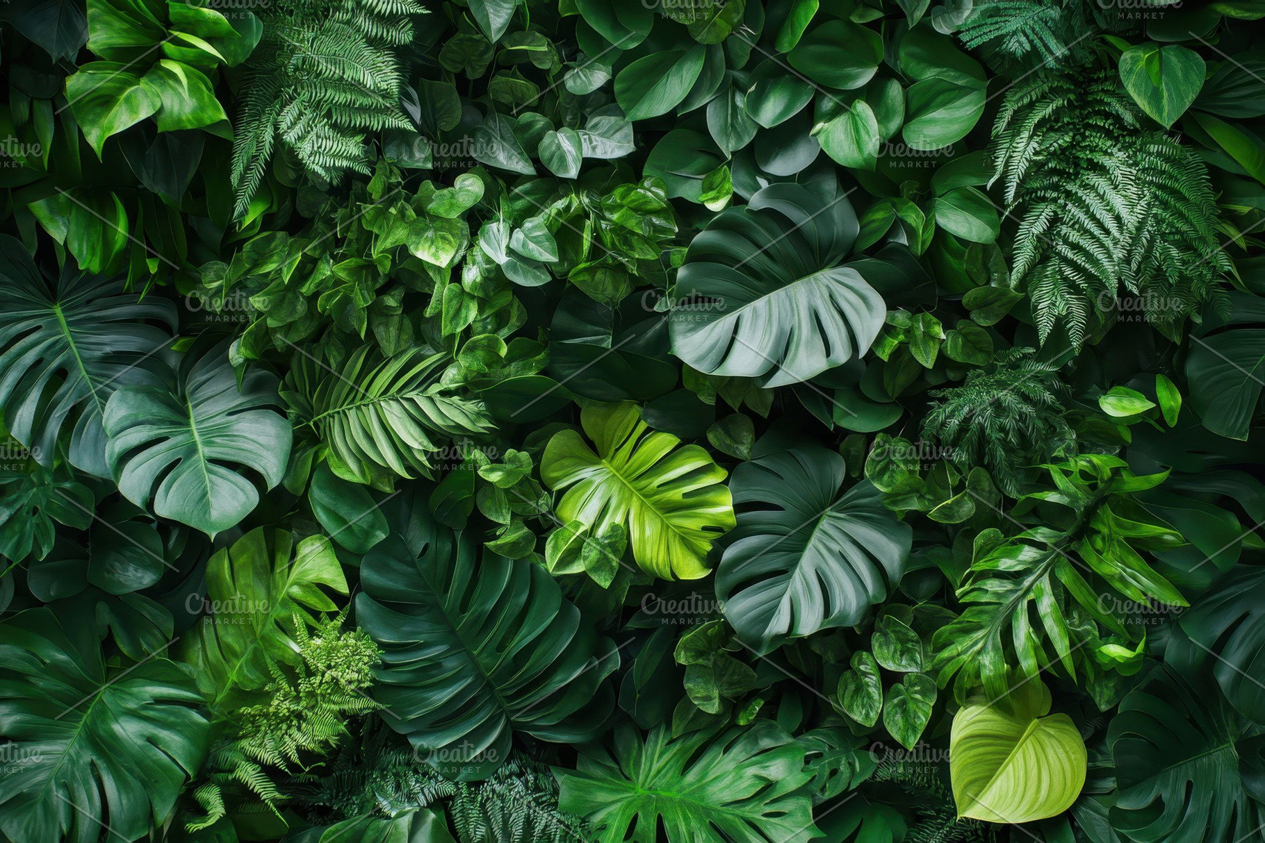 Cloud forest backdrop highlights, a Photo by Pavel_design