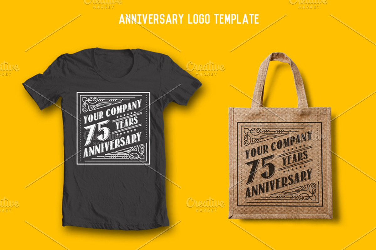Anniversary Logo Template, a Branding & Logo Template by The Design For Co. (Photo 5 of 5)